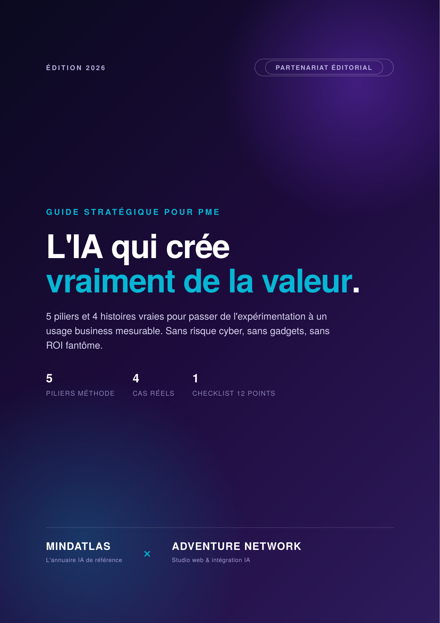 IA pour PME : le guide gratuit pour passer de l’expérimentation à la valeur