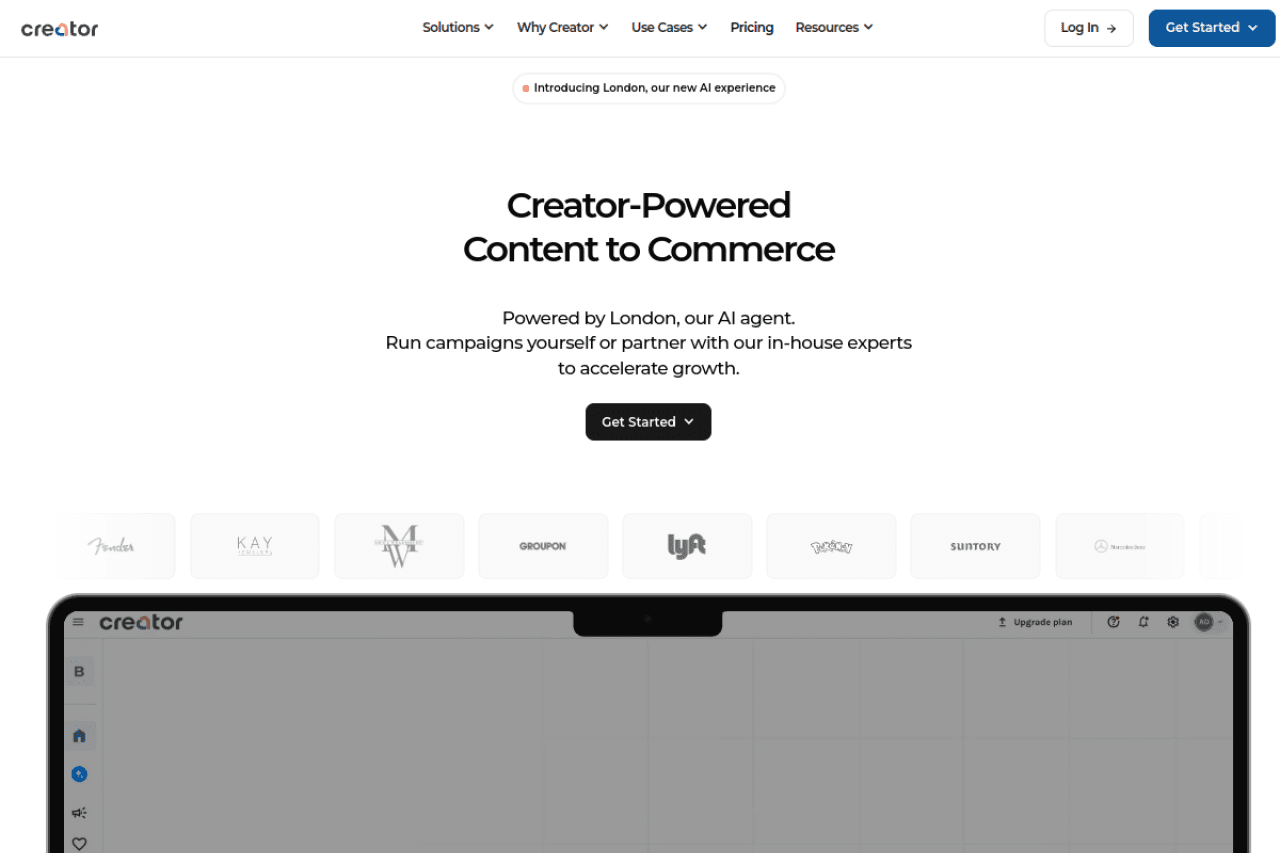 Présentation de Creator.co