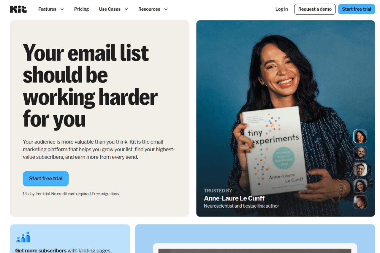 Présentation de Convertkit
