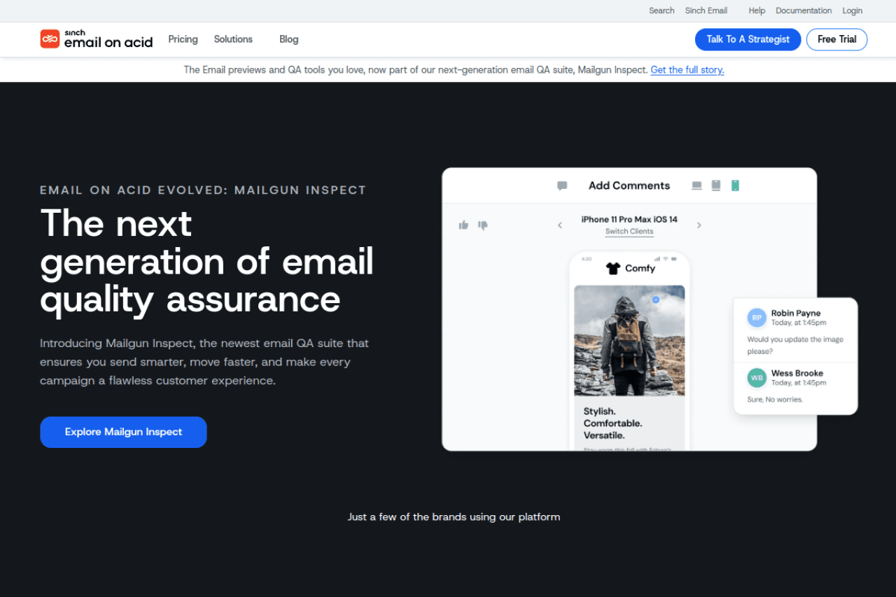 Présentation de Email on Acid
