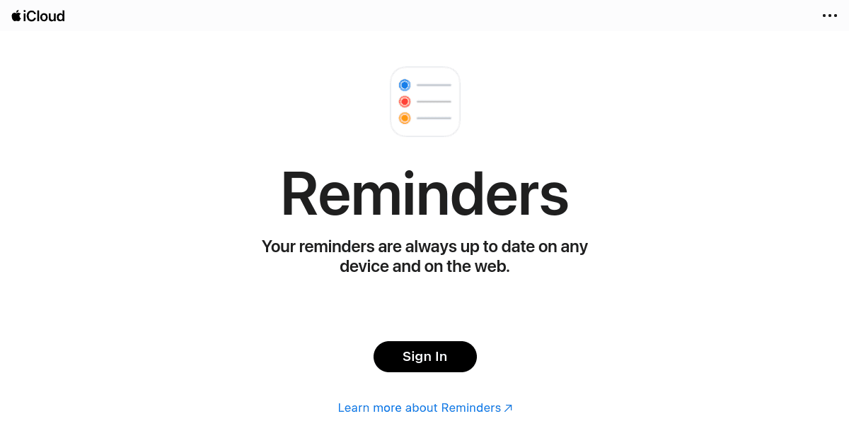 Présentation de Reminders