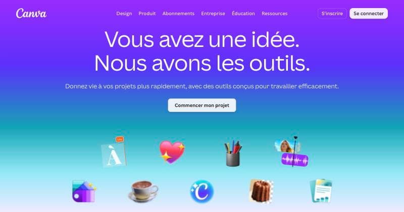 Présentation de Canva