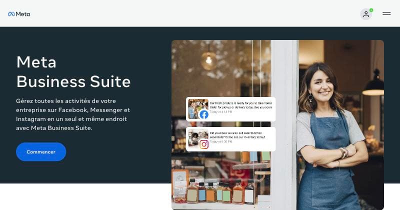Présentation de Meta Business Suite