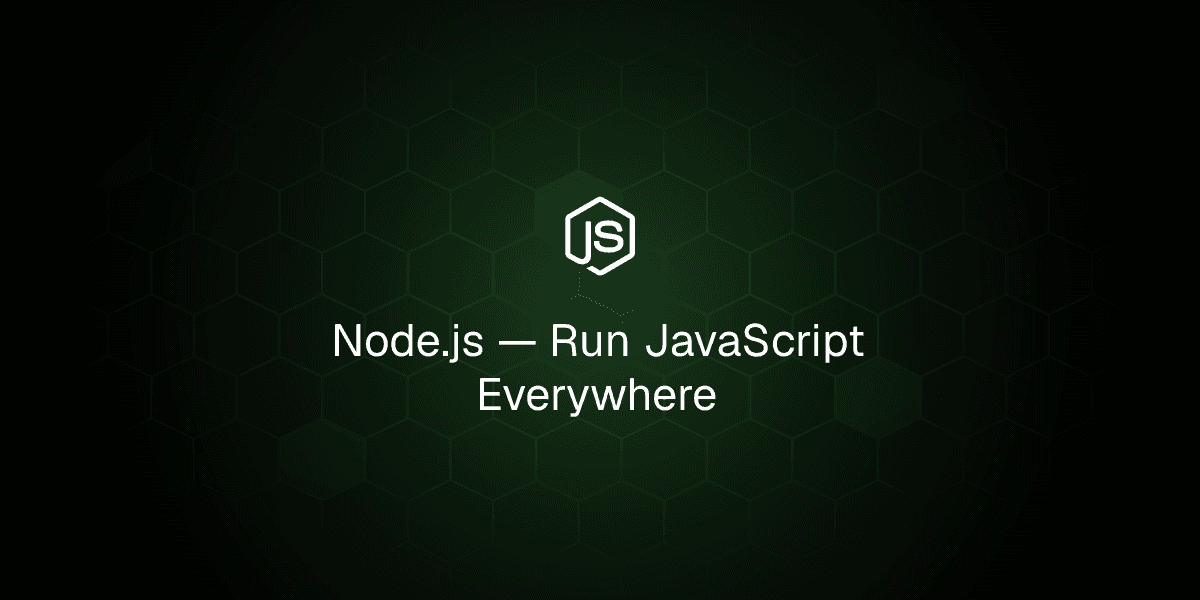 Présentation de Node.js