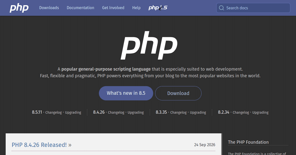 Présentation de PHP