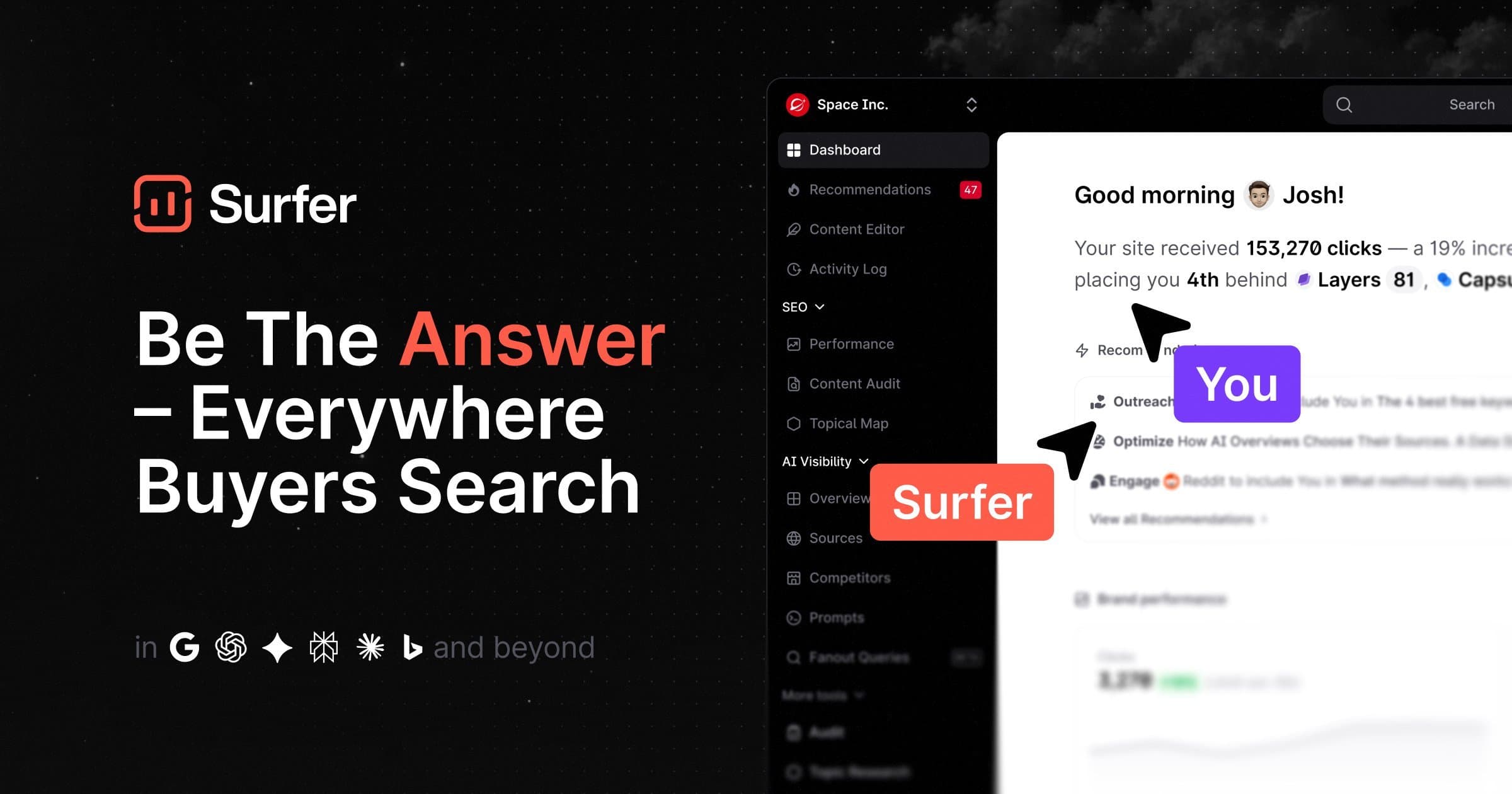 Présentation de Surfer SEO