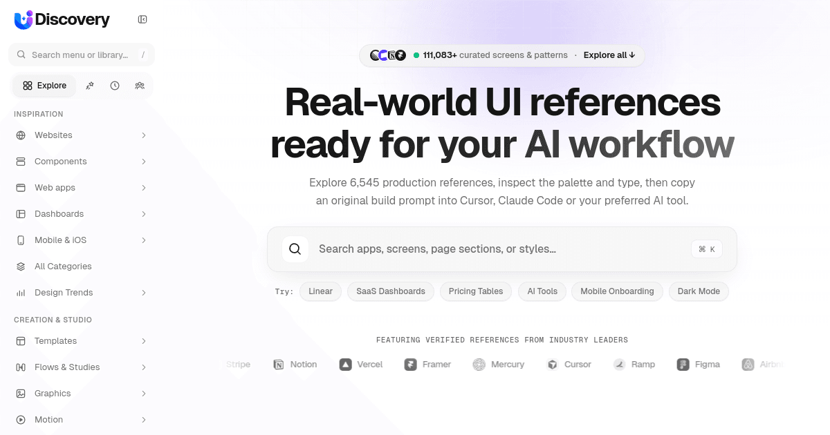 Présentation de UI Discovery