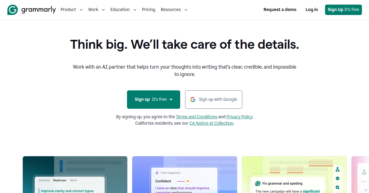 Présentation de Grammarly