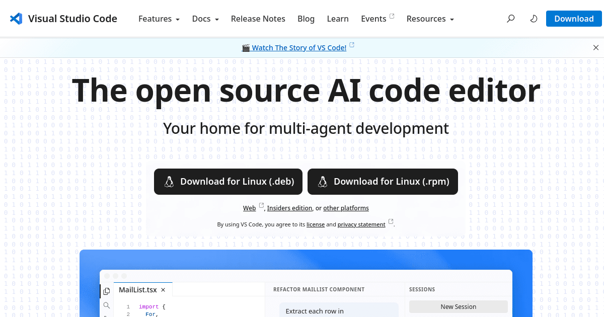 Présentation de VS Code