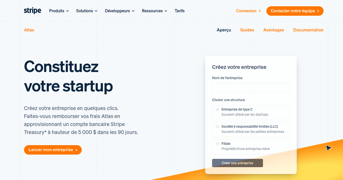 Présentation de Stripe Atlas