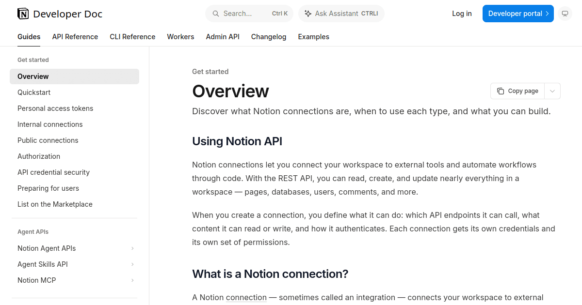 Présentation de NotionAPI
