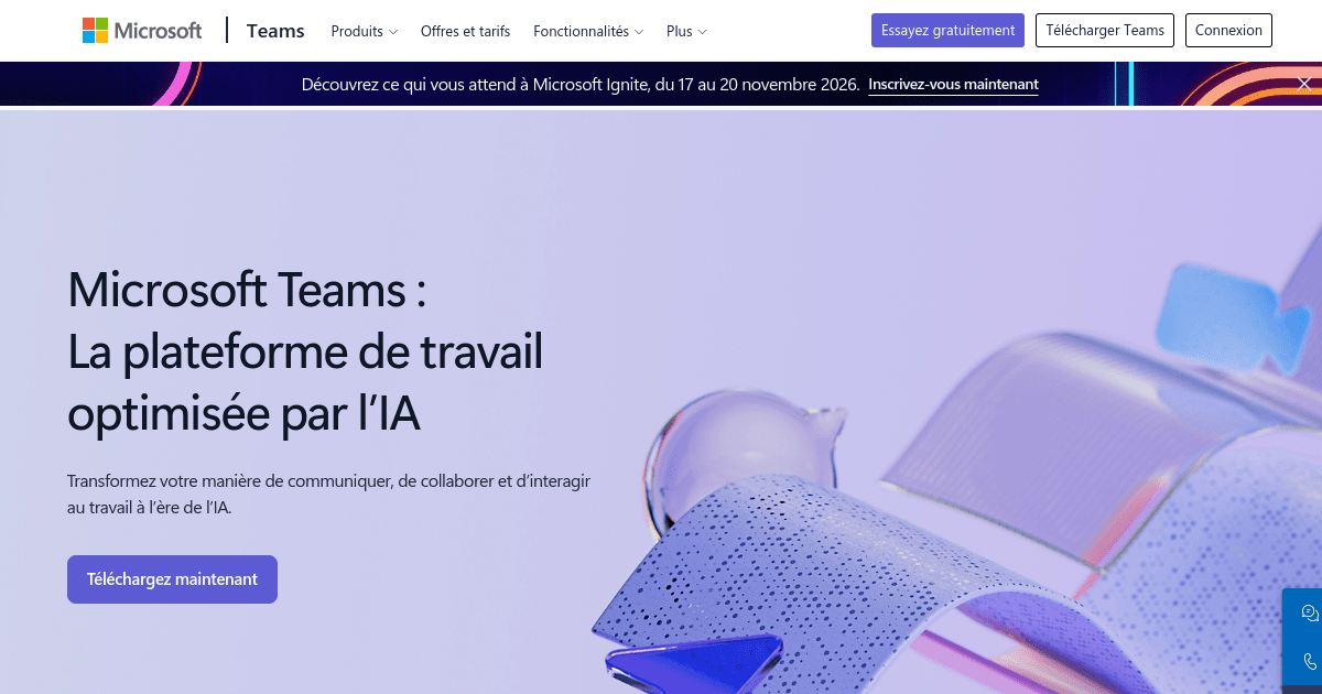 Présentation de Microsoft Teams