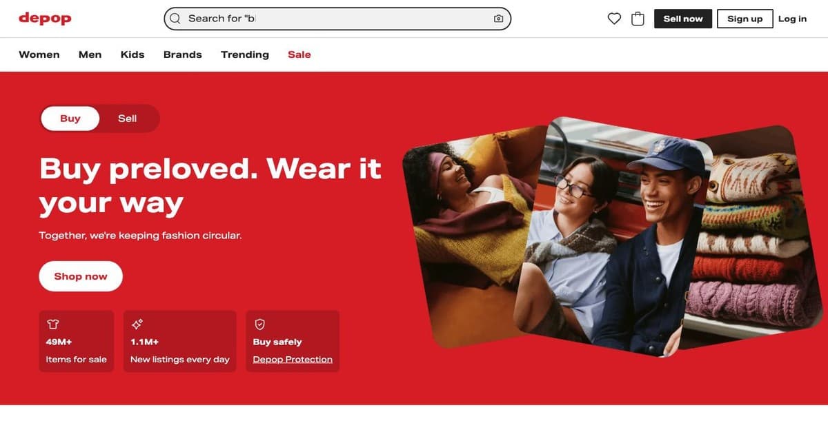 Présentation de Depop
