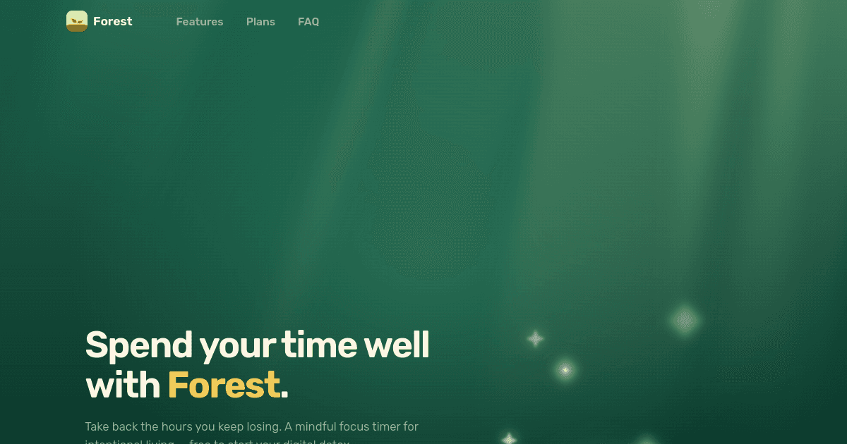 Présentation de Forest
