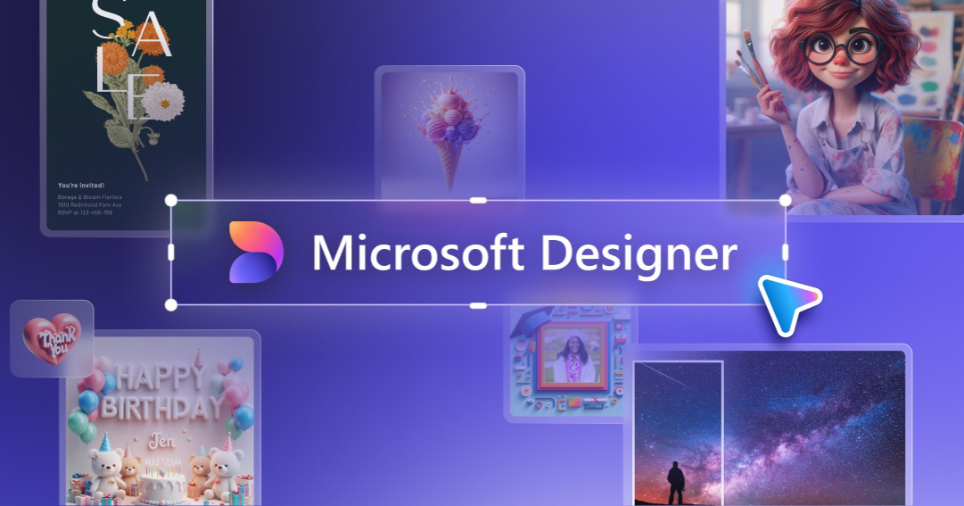 Aperçu de Microsoft Designer