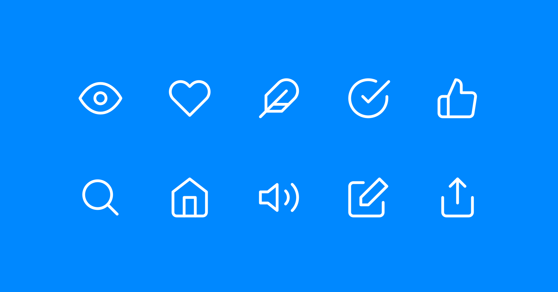 Aperçu de Feather Icons