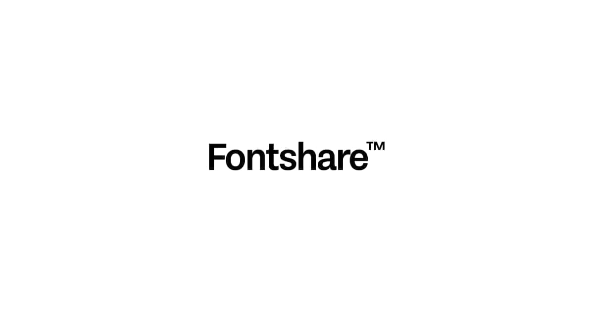 Aperçu de Fontshare