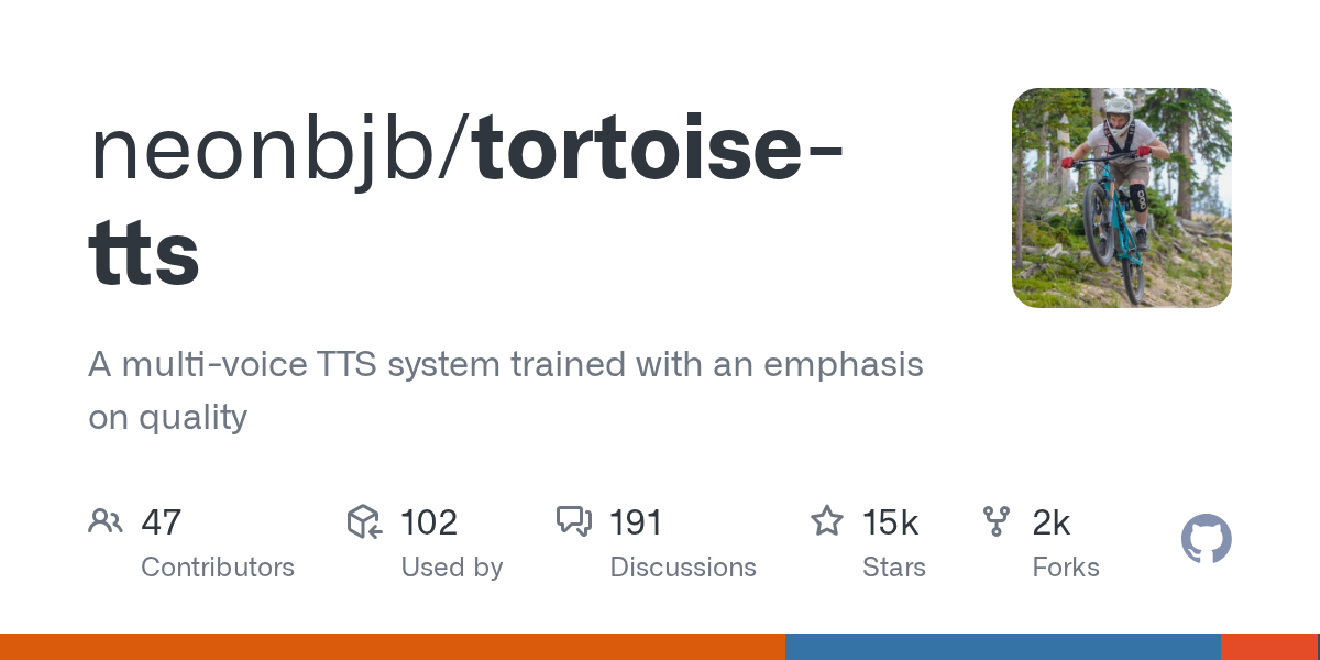 Aperçu de Tortoise TTS