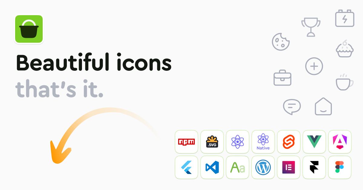Aperçu de Hugeicons