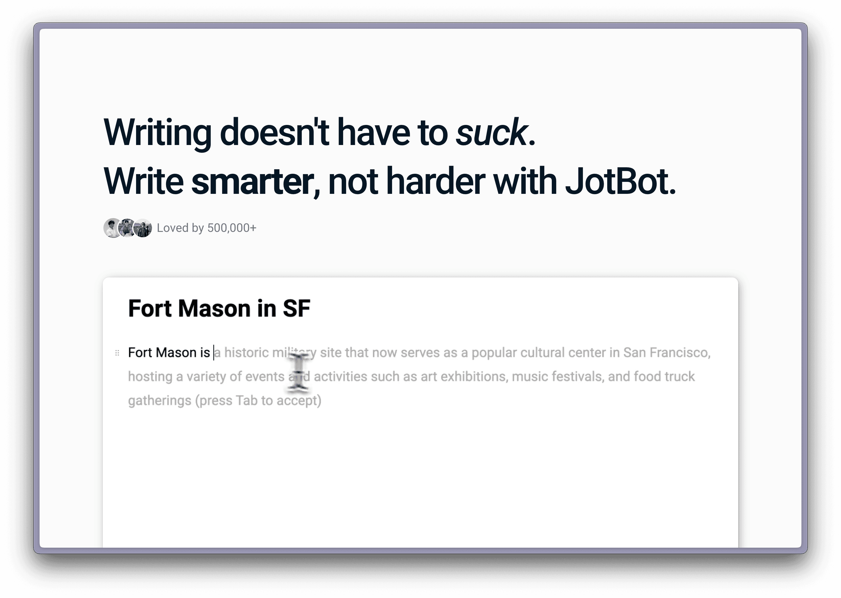 Aperçu de JotBot