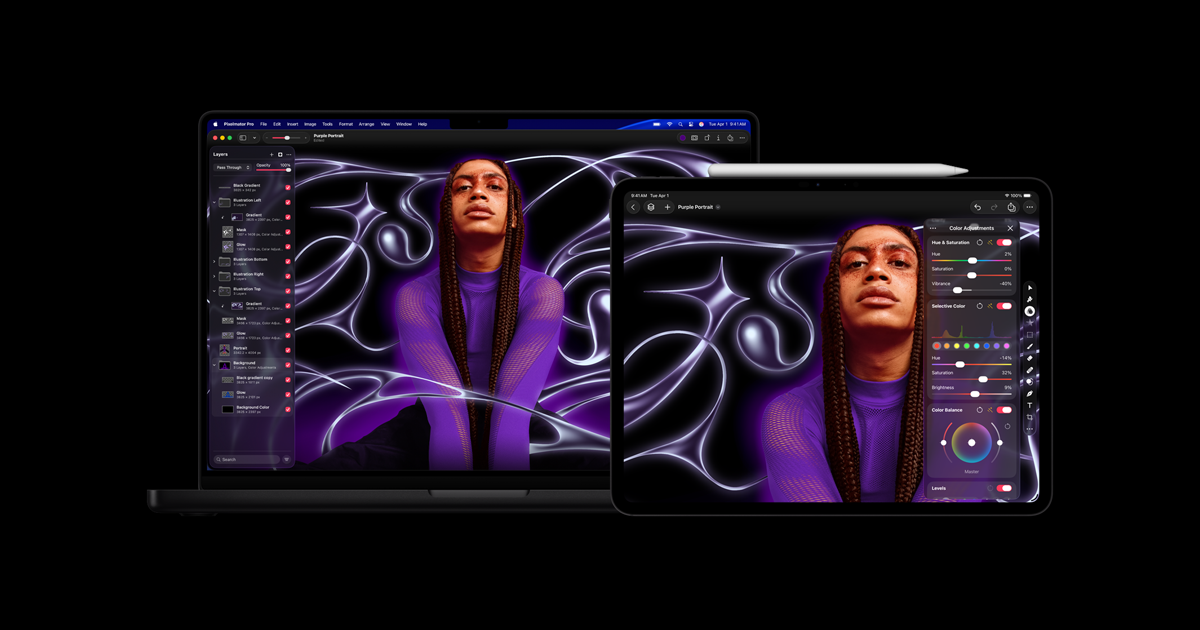 Aperçu de Pixelmator Pro