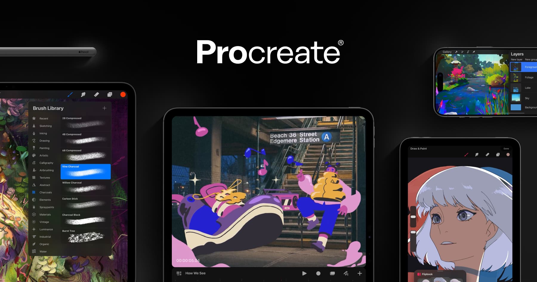 Aperçu de Procreate