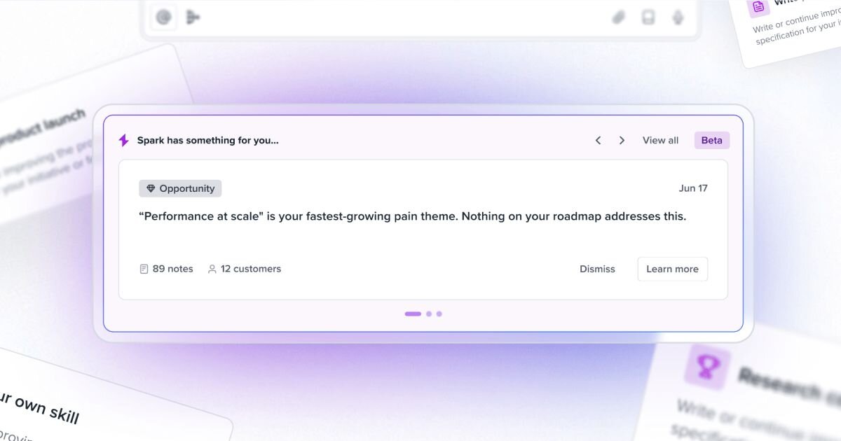 Aperçu de Productboard