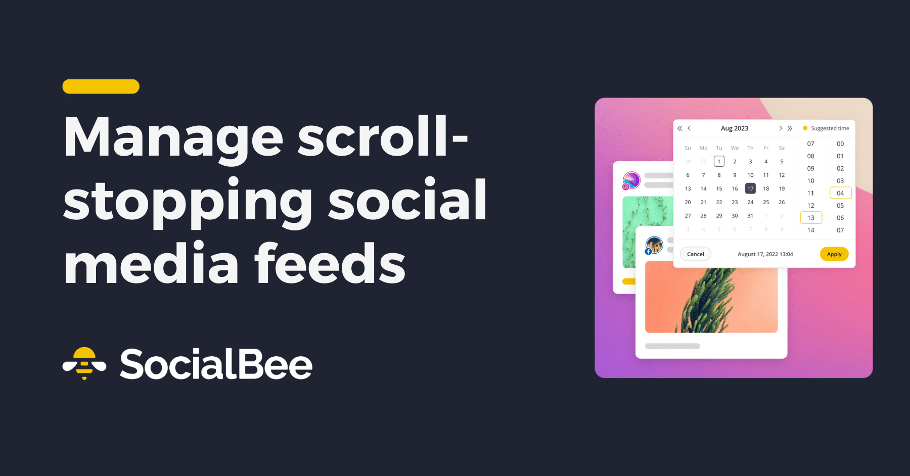 Aperçu de SocialBee