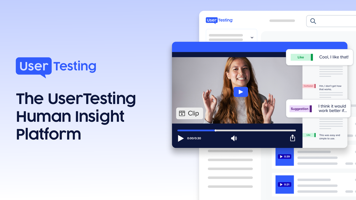 Aperçu de UserTesting