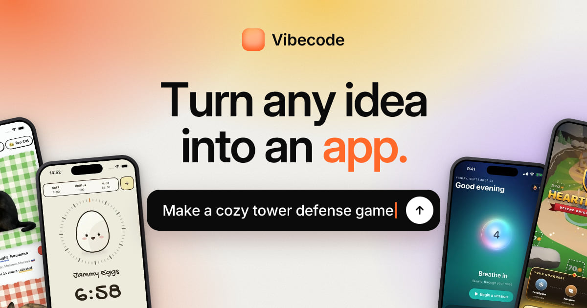 Aperçu de Vibecode