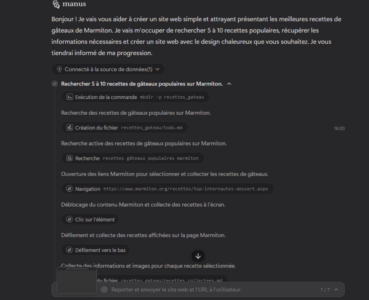 Manus site recette marmiton